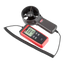 Split type anemometer - High precision wind speed sensor - Temperature sensor - Automatic switch-off - Maximum, minimum and average values ​​- Backlit LCD display