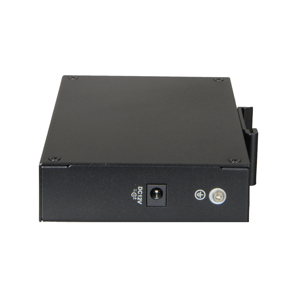 X-Security - Switch da tavolo - 4 porte RJ45 + 1 Gigabit Combo Port - Velocità 10/100 Mbps - Plug &amp; Play - Tecnologia di risparmio energetico