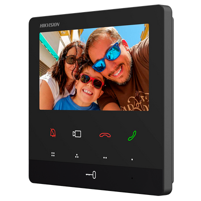 Monitor per videocitofono - Touch screen TFT da 4.3" - Audio bidirezionale - TCP/IP, WiFi, SIP - Montaggio a parete