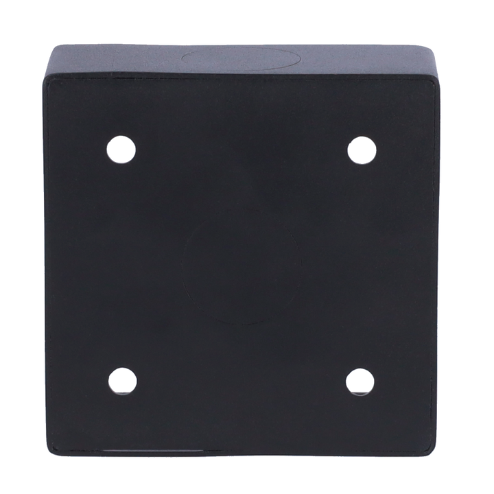 Connection box - Compatible with video intercoms - Surface installation - Made of steel - Strong and durable - Holes for connections