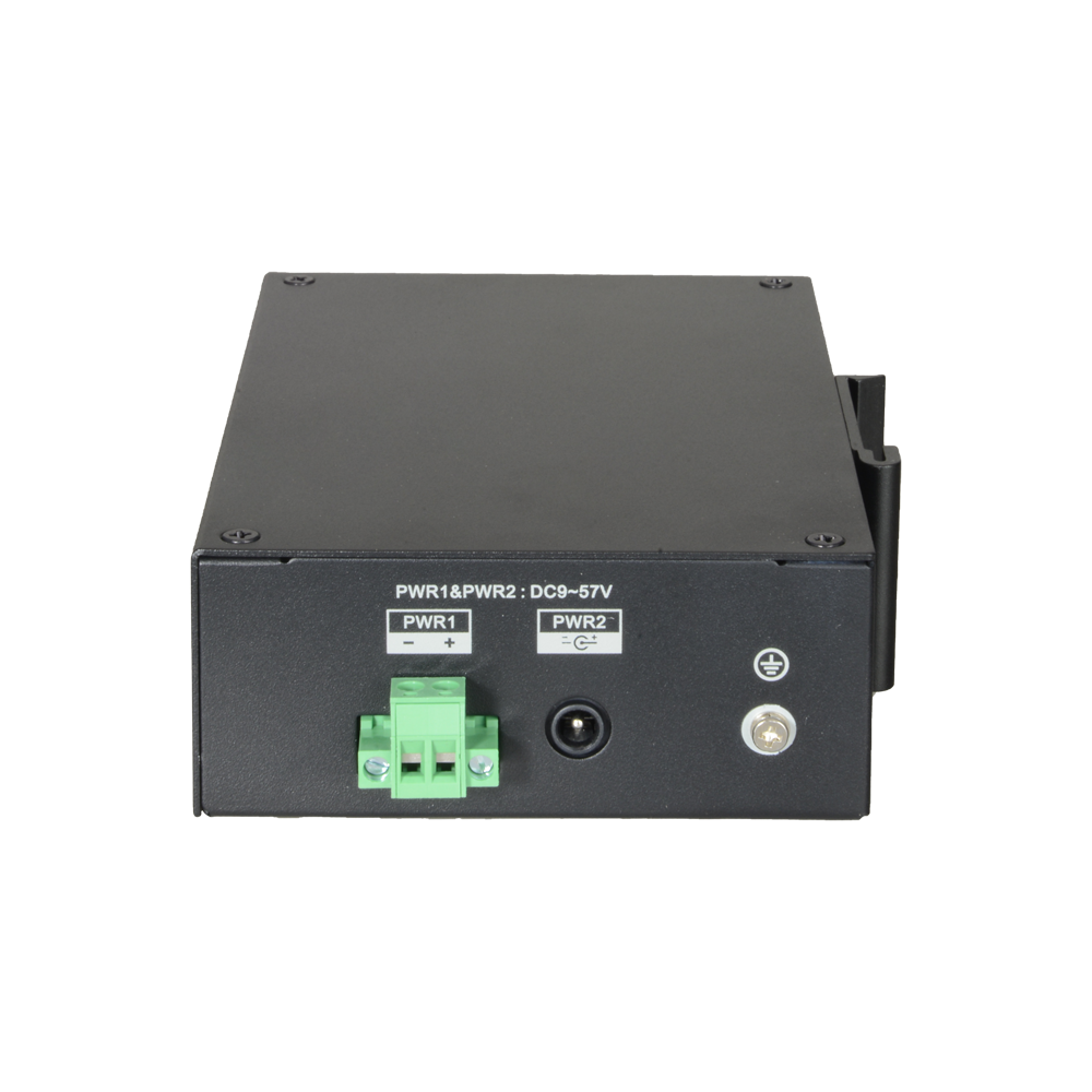 Switch X-Security - 5 Porte RJ-45 - 4 Porte SFP Gigabit - Velocità 10/100/1000 Mbps - Supporta la doppia alimentazione - Montaggio su guida DIN