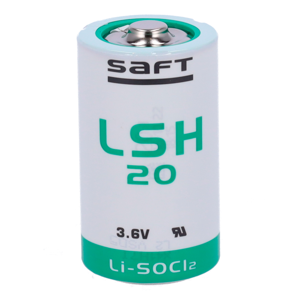 Saft - Pack batteria LSH20 - 10 unità - Voltaggio 3.6 V - Litio - Capacità nominale 13000 mAh - Innowatt