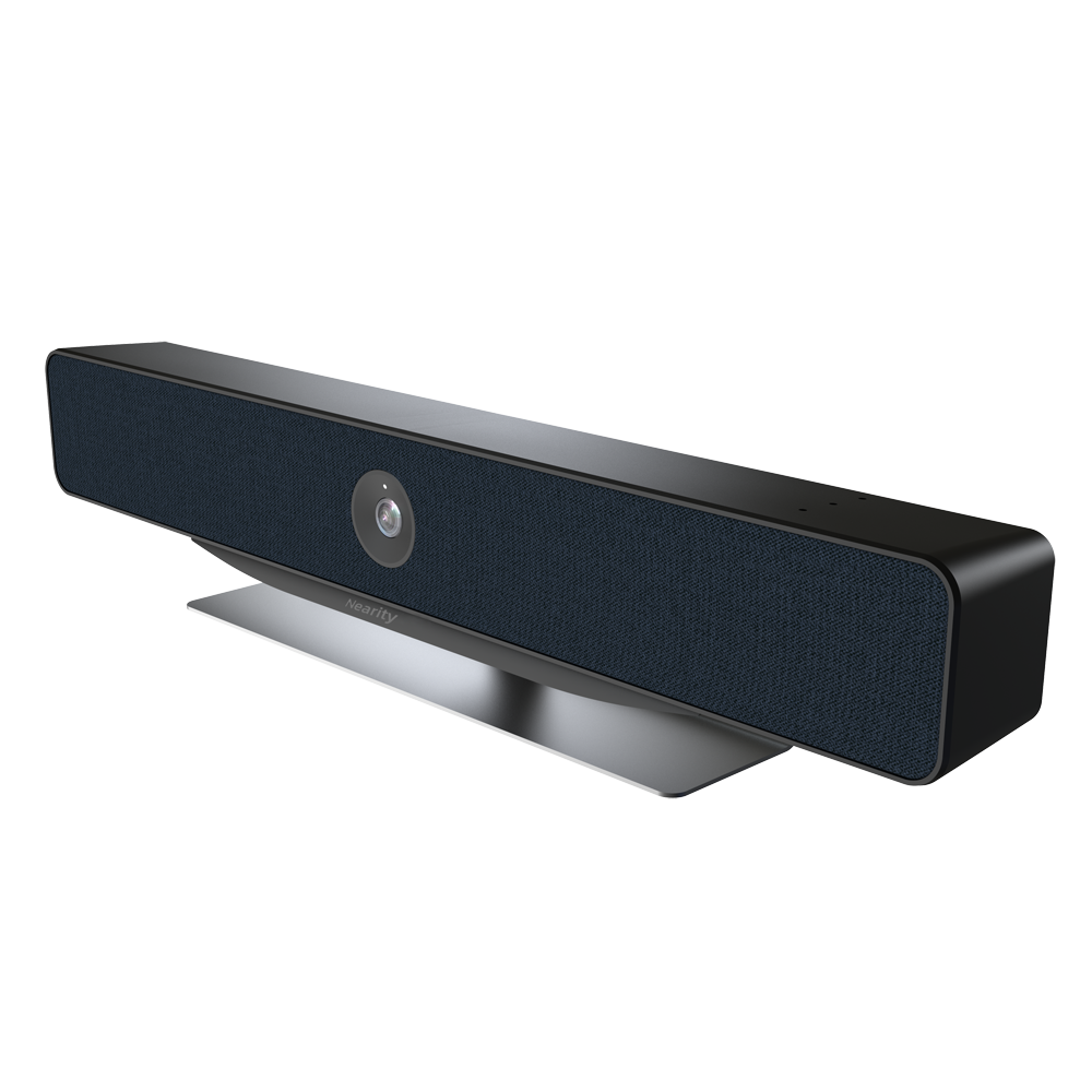 Nearity per videoconferenza - Risoluzione 1440p 2K QHD - Angolo di visione 120° - 4 Microfoni integrati 180° - Altoparlante omnidirezionale - Plug &amp; Play