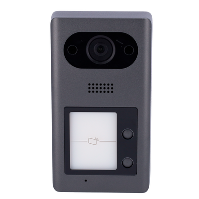 Videoporteros IP - Cámara gran angular de 2Mpx - Audio bidireccional | Doble Botón - Monitoreo vía Dispositivo APP Teléfono - Acero Inoxidable Antivandálico - Montaje Superficial