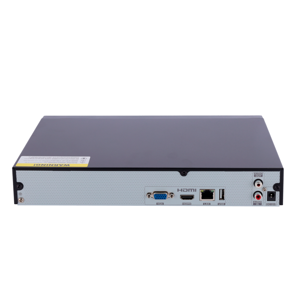 Safire Smart - Videoregistratore NVR per telecamere IP gamma B1 - 16 CH video / Compressione H.265+ - Risoluzione fino a 8Mpx / Larghezza di banda 112Mbps - Uscita HDMI 4K e VGA / 1HDD - Supporta eventi VCA da telecamere IP / Funzione POS