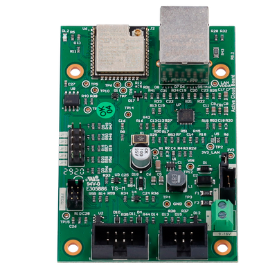 URFOG - LAN plate for PUMP PRO PLUS range (250 and 500) - Allows you to connect the control panels to the cloud - Allows remote monitoring - Real time view of the machines - Installation cables included