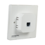 TP-Link - Wi-Fi 4 Omnidirectional AP - Supports 802.11 n/g/b - Transmission speed up to 300 Mbps - Installation in mechanism boxes - PoE power supply