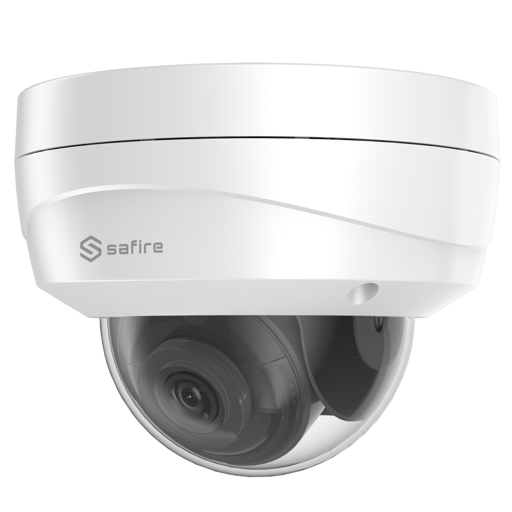 Telecamera IP 5 Megapixel - 1/2.7" Progressive Scan CMOS - Lente 2.8 mm - Microfono integrato - IR LEDs portata 30 m - PoE IEEE802.3af | IP67, IK10