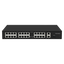 Switch PoE - 24 porte PoE + 2 Gigabit Port + 1 SFP Gigabit - Velocità 10/100 Mbps - Fino a 300 W in totale - Portata fino a 250m (Porte 9-24) - Norma IEEE802.3at (PoE) / af (PoE+)