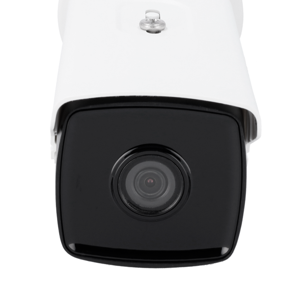 Telecamera IP 4 Mp (2688x1520) - 1/3" Progressive Scan CMOS - H.265+ | Ottica 2.8 mm | WDR - Motion Detection 2.0 di persone e veicoli - IR fino a 80m - Registrazione su scheda Micro SD