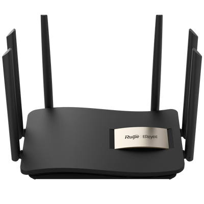 Reyee AC1300 Gigabit Mesh Wi-Fi 5 Router - 4 RJ45 10/100/1000 Mbps Ports - Dual-stream 802.11AC and 2.4 and 5 GHz band - Cloud Remote Management - Parental Control, Guest Network, Roaming - Small Office / Home Office