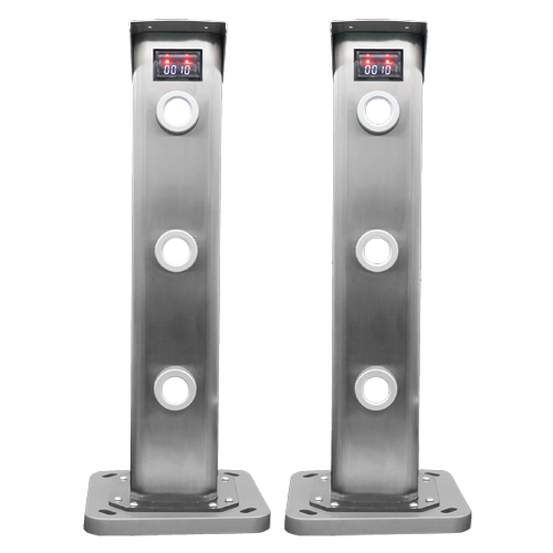 Laser Barrier Detector - Hardwired | 3 beams - Max. detection 500 m - Simple installation with LED and aligner (ABL-JYD) - Relay output NC/NO - Power supply 12~24 VDC/VAC