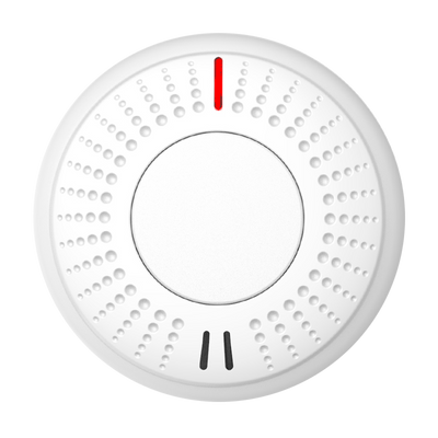 ANKA stand-alone smoke detector - Battery life 10 years - Alarm light - Audible alarm 85 dB at 3m - Test button - EN 14604:2005 certified