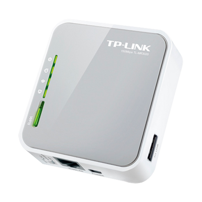 TP-LINK - 3G/4G Portable Wi-Fi Router - Ethernet, USB Connection - 3G/4G and Wifi Parts - Connect to an IP Device - Max 150 Mbps