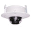 Stop support - For dome cameras - Suitable for outdoor use - Color white - Maximum load 1.5Kg - SECC and PC