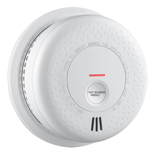 Rivelatore di fumo autonomo X-Sense - Durata della batteria 10 anni - Spia di allarme - Allarme acustico 85 dB a 3m - Pulsante Test - Certificato EN 14604:2005