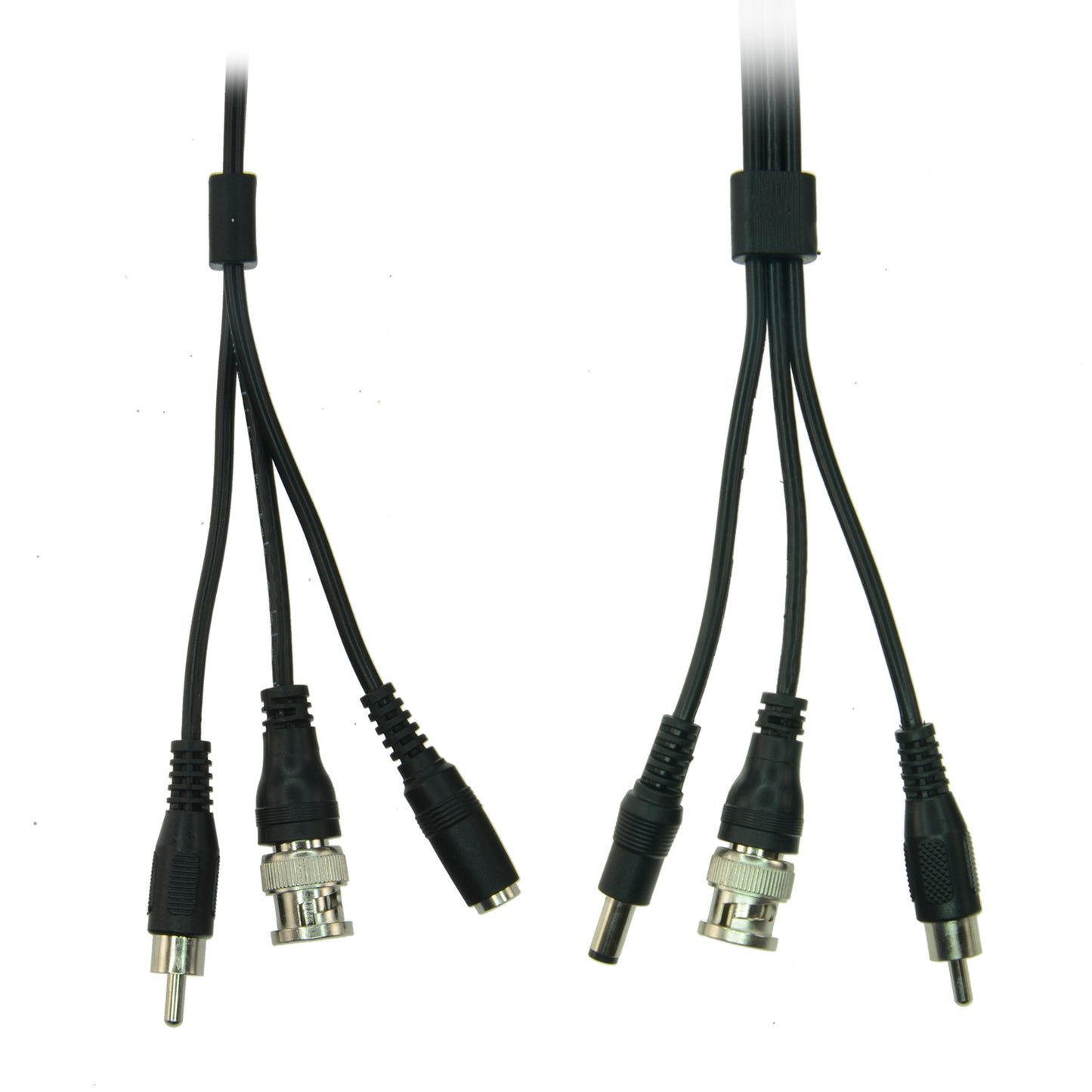 Cable combinado RG59 + Audio + DC - Mini RG59 con conector BNC - Cable de audio vía RCA - Cable de alimentación vía Jack - Longitud 20 m - Bajas pérdidas
