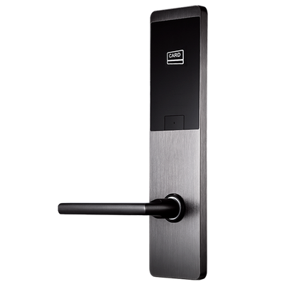 Hotel lock - Opening via MF card - Backset 62.5mm | Left opening - Autonomous 4 x AA batteries - Emergency cylinder - Management with ZKBioLock software