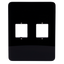 Tapa superior del torniquete - Integración de lectores de huellas dactilares - Apto para el torniquete ZK-MTS1000-PRO - Fabricada en acrílico - Diseño ligero y elegante - Fácil instalación