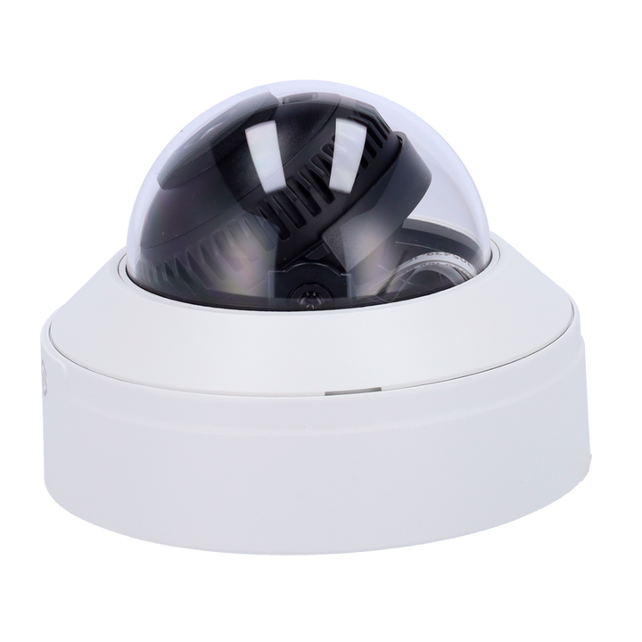 Safire Smart - Telecamera Dome IP gamma I1 IA Avanzata - Risoluzione 4 Megapixel (2592x1520) - Ottica 2.8 mm | Audio & Allarmi | IR 30m - IA Avanzata:Perimetro, Volto, Conteggio, Metadati - Waterproof IP67 & IK10 | PoE (IEEE802.3af)