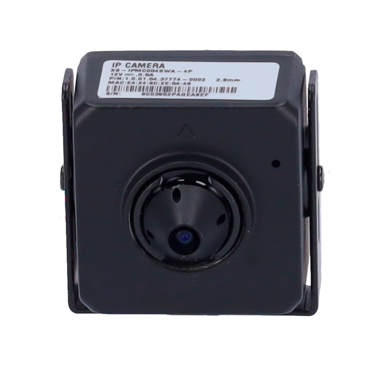 Telecamera IP 4 Megapixel - 1/3" Progressive Scan CMOSStarlight - Compressione H.265+/H.265/H.264+/H.264/MJPEG - Ottica 2.8 mm - Illuminazione minima 0.001 Lux - WEB, Software CMS, Smartphone e NVR