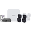 Kit di videosorveglianza Ajax - Videoregistratore Ajax da 8 canali   - 4 telecamere bullet da 4 Mpx Safire Smart  - Switch PoE da 4 canali - Hard disk da 1 TB - Integrazione tramite ONVIF