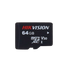 Hikvision memory card - 3D TLC NAND technology - 64 GB capacity - Class 10 U3 V30 - More than 3000 read/write cycles - Suitable for video surveillance devices