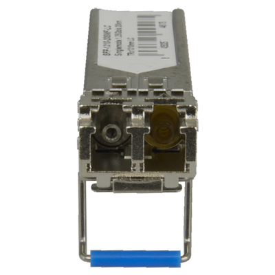 Módulo Transceptor SFP - TRx 1310 nm - Fibra Monomodo - Tipo de conector LC dúplex - Máximo 20 km - 1.25Gb/s - 1000Base-LX