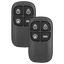 2 multifunction remote controls - Wireless - Armed, silent and partial arming - Not armed - SOS (anti-panic) button - LED indicator