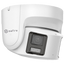 Telecamera Panoramica Turret 4 Megapixel - 2x 1/2.5" Progressive Scan CMOS Night Color - Ottica 2.8mm, Visione panoramica 180º - Compressione H.265+ / H.265 - Truesense2: Miglioramento del filtro per i falsi allarmi - Protezione IP67, PoE 802.3af