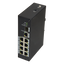 X-Security - Switch da tavolo - 8 porte RJ45 + 1 Uplink GIGA + 1 SFP - Velocità 10/100 Mbps - Plug &amp; Play - Tecnologia di risparmio energetico