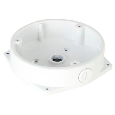 Caja de conexiones - Apto para ojo de pez - Fabricada en aluminio - 39,8 mm (H) x 156 mm (Ø) - Pasador hueco