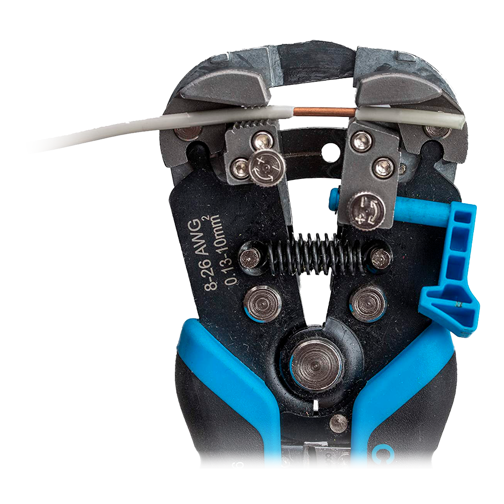 Wire Stripper Crimping Pliers - For 8 AWG-26 AWG - Crimp Terminals of 22 AWG-10 AWG - Easy to Use - Cheap Price