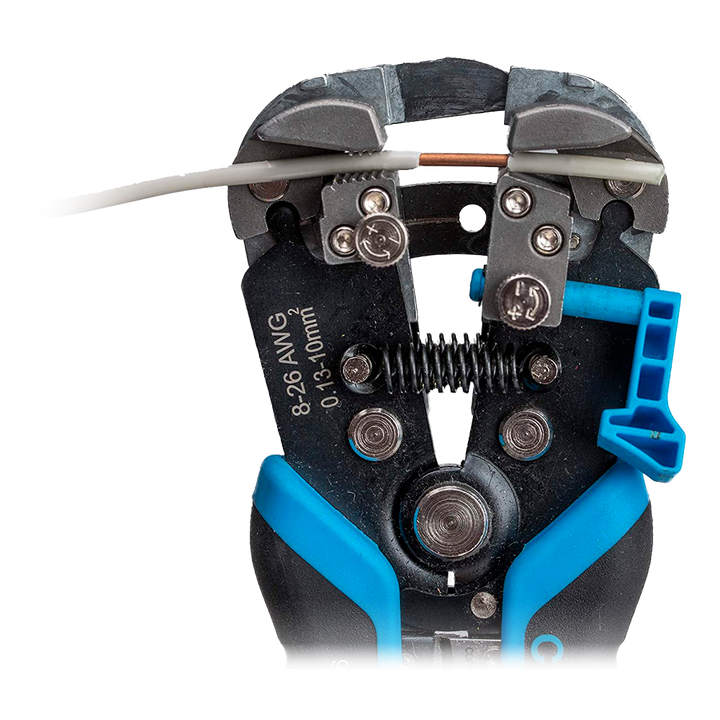 Pinza crimpatrice pelacavi  - Per 8 AWG-26 AWG - Crimpare terminali di 22 AWG-10 AWG - Facile da usare - Prezzo economico
