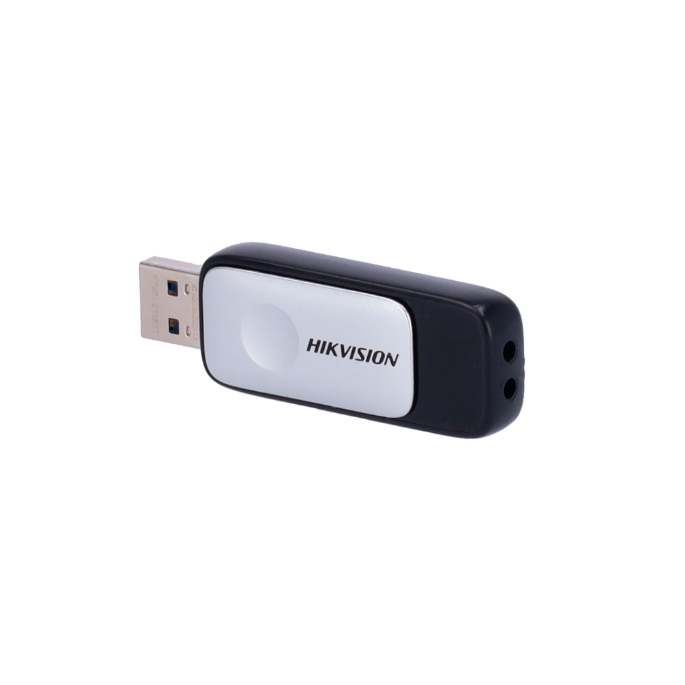Pendrive USB Hikvision - Capacità 128 GB - Interfaccia USB 3.2 - Velocità massima di lettura/scrittura 120/45 MB/s - Design compatto, color nero e grigio