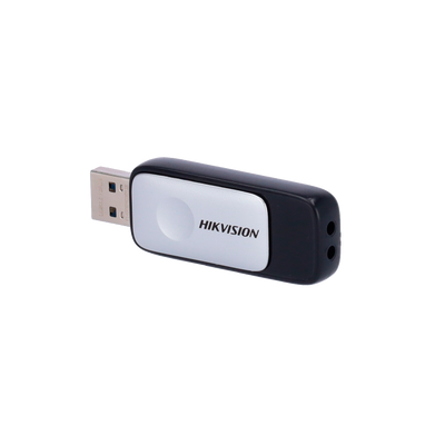 Pendrive USB Hikvision - 128 GB de capacidad - Interfaz USB 3.2 - Velocidad máxima de lectura/escritura 120/45 MB/s - Diseño compacto, color negro y gris