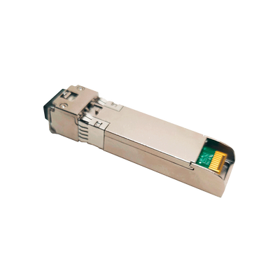 Modulo Transceiver SFP+ - Lunghezza d'onda 850 nm - Fibra multimodale - Connettore LC duplex - Massima distanza 300 m - 10Gbps - 10GBASE-SR