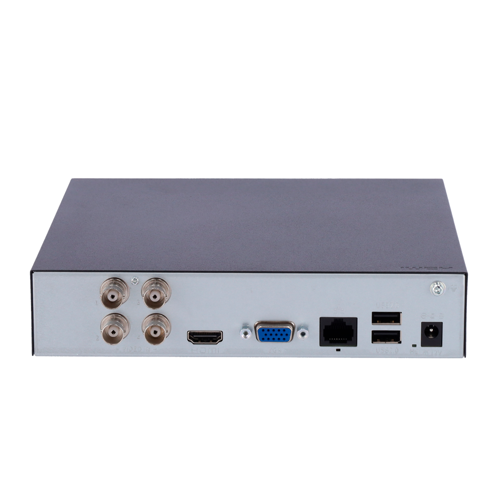 5n1 Video Recorder - Uniarch - 4 CH HDTVI / HDCVI / AHD / CVBS + 2 extra IP - Audio - Supports 1 hard disk up to 6TB