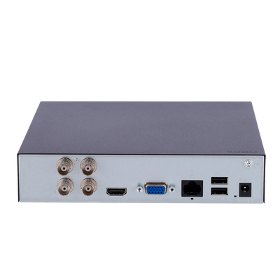 5n1 Video Recorder - Uniarch - 4 CH HDTVI / HDCVI / AHD / CVBS + 2 extra IP - Audio - Supports 1 hard disk up to 6TB