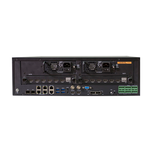 NVR for IP cameras - Pro Range - 128 CH video | 12 Mpx - Supports 2 decoder cards - Bandwidth 512 Mbps - Supports 16 hard drives | RAID
