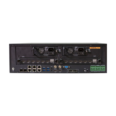 NVR for IP cameras - Pro Range - 128 CH video | 12 Mpx - Supports 2 decoder cards - Bandwidth 512 Mbps - Supports 16 hard drives | RAID