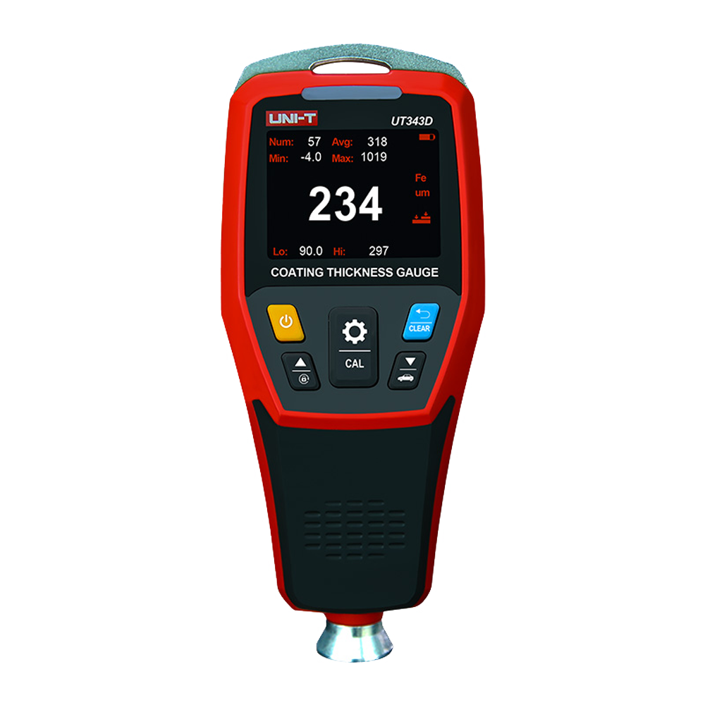 Coating Thickness Gauge - Suitable for ferrous and non-ferrous metals - Continuous and precise measurement - Data archiving | USB connection to PC - Auto power off - PC connection