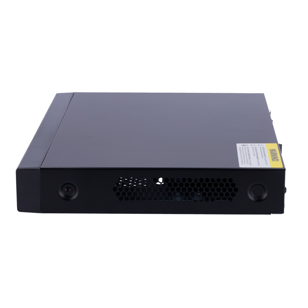 Safire Smart - Videoregistratore NVR per telecamere IP gamma B1 - 4 CH video PoE 40W / Compressione H.265 - Risoluzione fino a 8Mpx / Larghezza di banda 40Mbps - Uscita HDMI 4K e VGA - Supporta eventi VCA da telecamere IP / Funzione POS