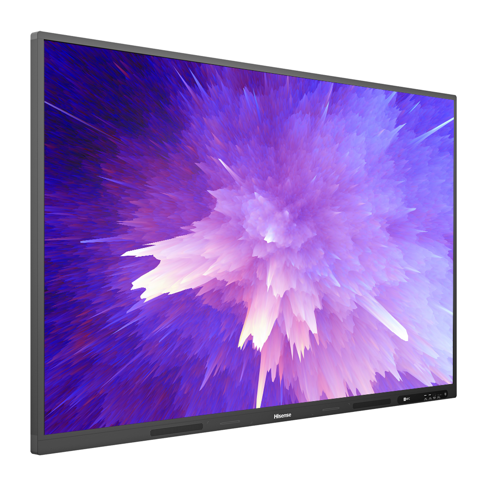 HISENSE 65" 4K interactive monitor - Wireless transmission - 3840x2160 resolution - HDMI, VGA, LAN, USB, Type-C inputs - 178° viewing angle - Built-in speakers