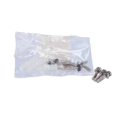 Junction box - For dome or bullet cameras - Roof or wall installation - For outdoor use - Black color - Cable gland