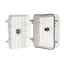 Scatola di giunzione per telecamere dome - Doppia sigillatura per esterni - Magnete interno per fissare le viti - Fabbricata in PVC - Colore bianco