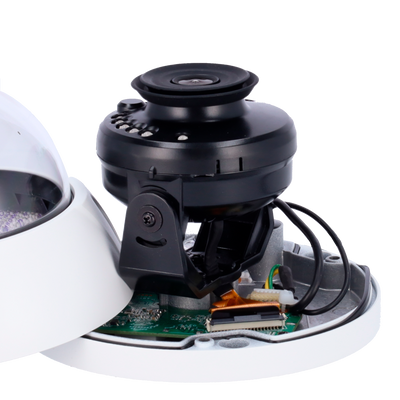 X-Security 3K Dome Camera ECO Range - 4 in 1 output / 3K resolution (2880x1620) - 1/2.7” Progressive CMOS Starlight 3K (5Mpx 16:9) - 2.8 mm lens - Smart IR LED range 30 m - Waterproof IP67 | Vandal resistant IK10