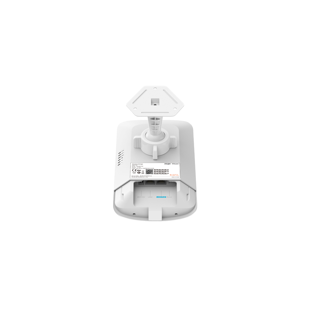 Reyee - Collegamento wireless fino a 5 km - Frequenza 5.15 GHz 5.85 GHz - Basato su 802.11 b/g/n/ac - IP54, adatto per esterni - 2 unità accoppiate