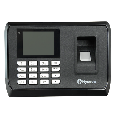 Hysoon Time &amp; Attendance - Fingerprint, EM card and keyboard - 2,000 records / 160,000 records - TCP/IP, WiFi, USB Flash, 2.4" Color Display - Time &amp; Attendance Mode - Free eTime software