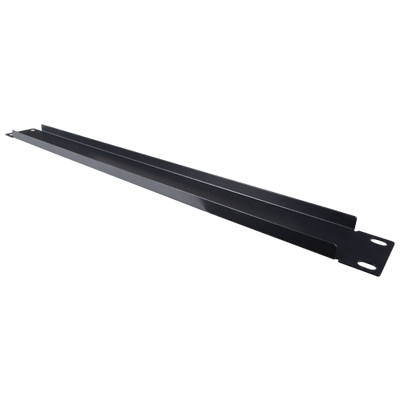 Panel ciego para rack estándar de 19" - Formato 1U - Color negro